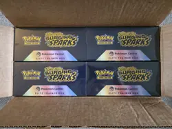 1x Surging Sparks Pokemon Center Elite Trainer Box ETB - Sealed - Image 1