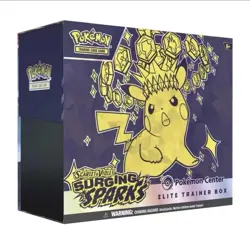 Pokemon TCG - Surging Sparks Pokemon Center - Elite Trainer Box - Sealed ETB - Image 1