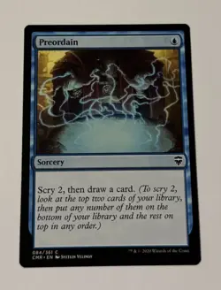 MTG Preordain - Commander Legends NM - Image 1