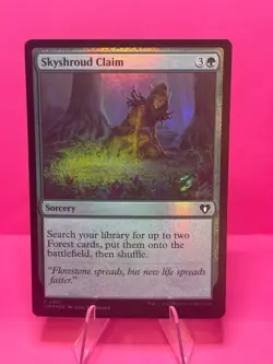 Skyshroud Claim - CMM - FOIL - 321 - MTG - Image 1