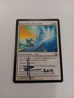 Guardian's Magemark SKETCHED ARTIST PROOF Edition Signed By Brandon Kitkouski - Image 1