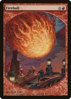 Fireball [Magic Player Rewards 2005] Lightly Played - Image 1