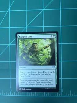 MTG - Nature's Lore - DMR 170/261 - Dominaria Remastered - Magic - Image 1