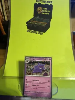 Gengar Cosmos Holo Sam's Club Exclusive Promo 151 Pokemon TCG 094/165 SV Rare!!! - Image 1