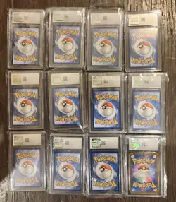Pokemon CGC mint lot of 12 slabs, Mew, Pikachu, Zapdos - Image 2
