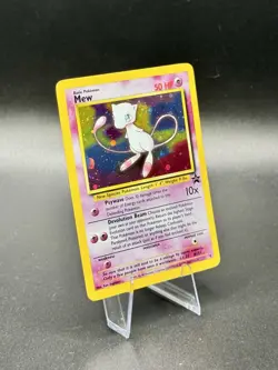 Mew 09/53 Holo Pokemon Wotc Promo 1999 Vintage Black Star Promo LP - Image 1