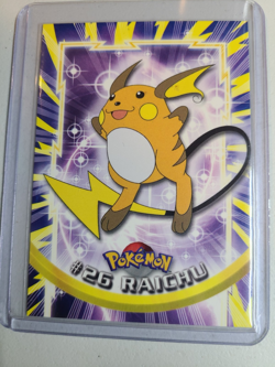 Raichu #26 Pokemon Topps TV Animation Edition - Image 1