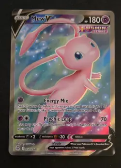 Mew V 250/264 - NM - Pokemon Fusion Strike - Ultra Rare - Image 1
