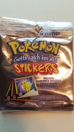 Vintage Pokemon Pack Lot of 4 Artbox Action Flipz Premier + Series 1 + Stickers - Image 2