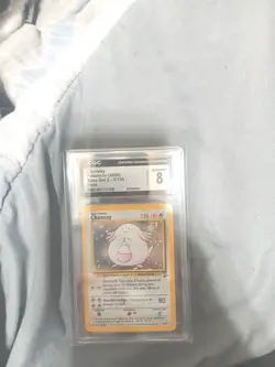 VINTAGE POKEMON TCG CHANSEY BASE SET 2 #3/130 Unlimited Holo RARE SWIRL GRADE 🔥 - Image 1
