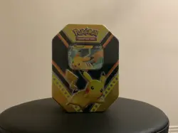 Pokemon TCG V-Powers Pikachu Tin Factory Sealed 2020 TCG Pikachu V Tin - Image 1