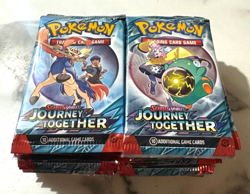 Pokemon TCG Journey Together Booster Pack Lot Scarlet & Violet 30x English Packs - Image 1