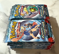 Pokemon TCG Journey Together Booster Pack Lot Scarlet & Violet 30x English Packs - Image 2