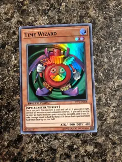 Yugioh Time Wizard - STP1-EN008 - Speed Duel Super Rare - VLP - Image 1