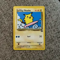 Pokemon TCG Surfing Pikachu 28/53 Wotc Promo Regular - Image 1