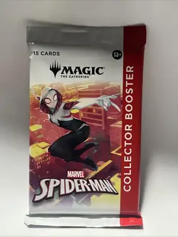 Magic The Gathering Marvel's Spider-Man Collector Booster Pack - Image 1