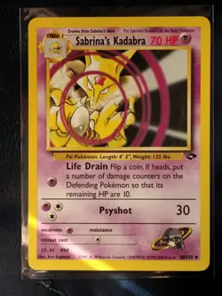Sabrina’s Kadabra 58/132 - Pokemon Gym Challenge - Unlimited Non Holo LP💎 - Image 1