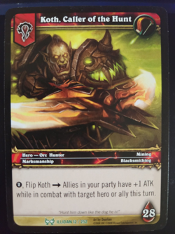 World of Warcraft TCG The Hunt For Illidan Set *Choose Your Cards* - WoW - Image 4