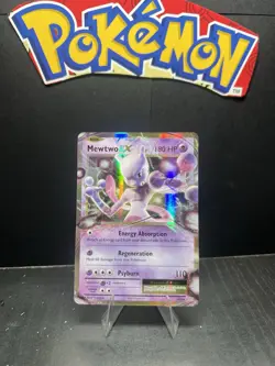 Mewtwo EX 52/108 XY: Evolutions- NM Ultra Rare Pokemon TCG - Image 1