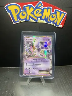 Mewtwo EX 52/108 XY: Evolutions- NM Ultra Rare Pokemon TCG - Image 3