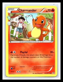 💥 CHARMANDER | Pokemon TCG 2016 | (Radiant Generations Set ) Non Holo #RC3/RC32 - Image 1