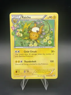 Pokemon TCG Raichu RC9/RC32 Genearions Radiant Collection LP - Image 1