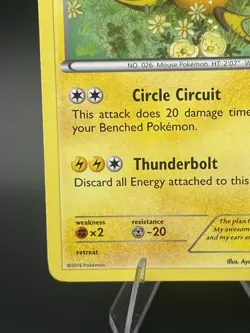 Pokemon TCG Raichu RC9/RC32 Genearions Radiant Collection LP - Image 2