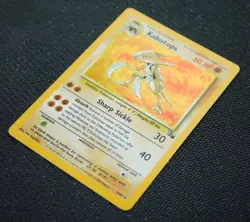 Kabutops 9/62 Holo Rare Unlimited Fossil Set 1999 - Pokemon Card TCG (Excellent) - Image 5