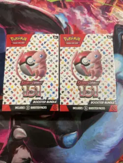 Pokemon TCG Scarlet Violet 151 Booster Bundle SV3.5 2-Pack Factory Sealed - Image 1