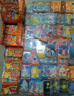 Pokemon Topps Series 1 MINT cards vintage Nintendo Tv Animation ITA OLD 151 - Image 2