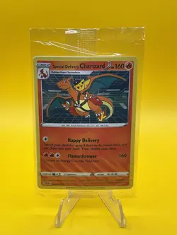 Special Delivery Charizard SWSH075 Holo Black Star Promo Pokemon TCG SEALED - Image 1