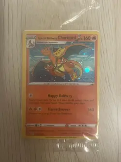 Pokemon TCG Special Delivery Charizard SWSH075 Sealed - Image 1