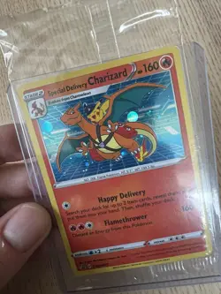 Pokemon TCG Special Delivery Charizard SWSH075 SWSH: Sword & Shield Promo SEALED - Image 4