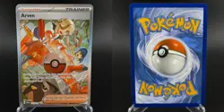 Arven 235/091 Special Illustration Rare Paldean Fates Pokemon NM - Image 3