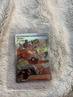 Arven 235/091 S&V Paldean Fates - Special Illustration Rare Pokemon TCG - NM - Image 1