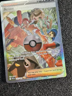Pokemon TCG Arven 235/091 Paldean Fates Special Illustration Rare Trainer NM - Image 3