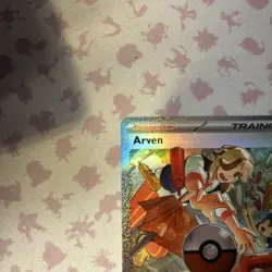 Arven 235/091 Special Illustration Rare Pokemon Paldean Fates NM - Image 5
