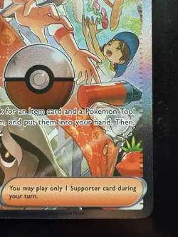 Pokemon Arven Special Illustration Rare SV: Paldean Fates 235/091 (NM) - Image 5