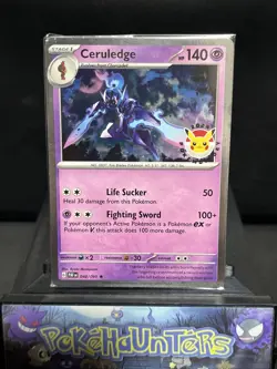 Pokemon Card Ceruledge 040/091 SEALED 2024 Pokemon Day Promo NM - Image 1