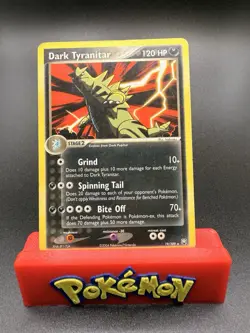 Dark Tyranitar Pokemon TCG Team Rocket Returns 19/109 Non-Holo Rare MP - Image 1