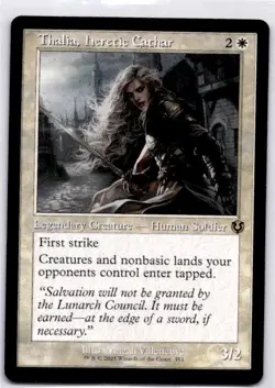 Thalia, Heretic Cathar (Retro Frame) Innistrad Remastered Regular - Image 1