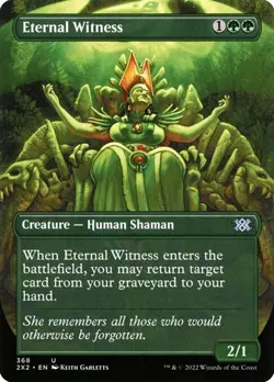 Eternal Witness - Extended Art 2X2 NM MTG - Image 1