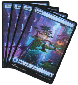 x4 Island (0285) Full Art - Foundations - Magic the Gathering (MTG) - Image 1