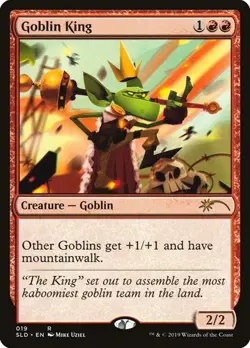 Goblin King Secret Lair NM MTG - Image 1