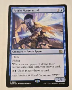 Faerie Mastermind March of the Machine MTG Magic LP - Image 1