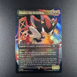 MTG Shadow the Hedgehog (Rainbow) (2086) | NM Foil | Secret Lair Sonic {SLD} - Image 1