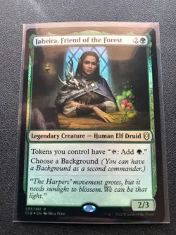 Jaheira, Friend of the Forest (Foil) - Battle For Baldur's Magic the Gathering - Image 1