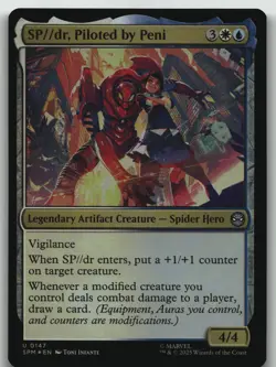 SP//dr, Piloted by Peni FOIL U Marvel's Spider-Man 147 NM - Image 1