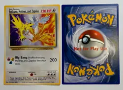 POKEMON Articuno Moltres Zapdos Jumbo PROMO Card 1999 Wizards Legendary - Image 1