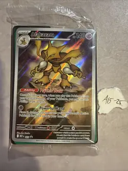 Alakazam MEP 009 Mega Evolution *Sealed* Pokemon Black Star Promo A15-25 - Image 2